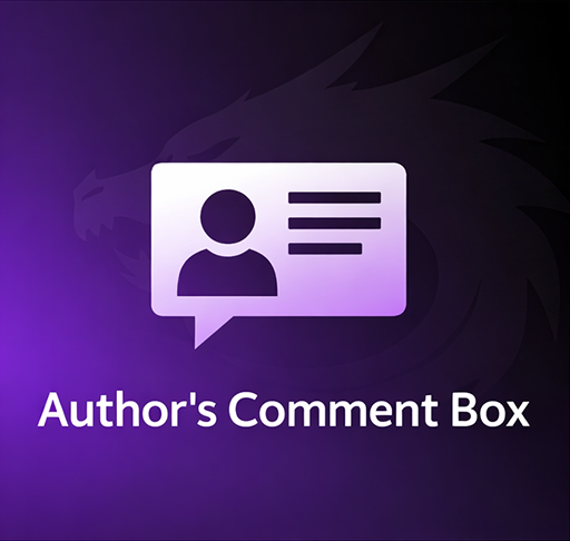 DragoApps Author's Comment Box